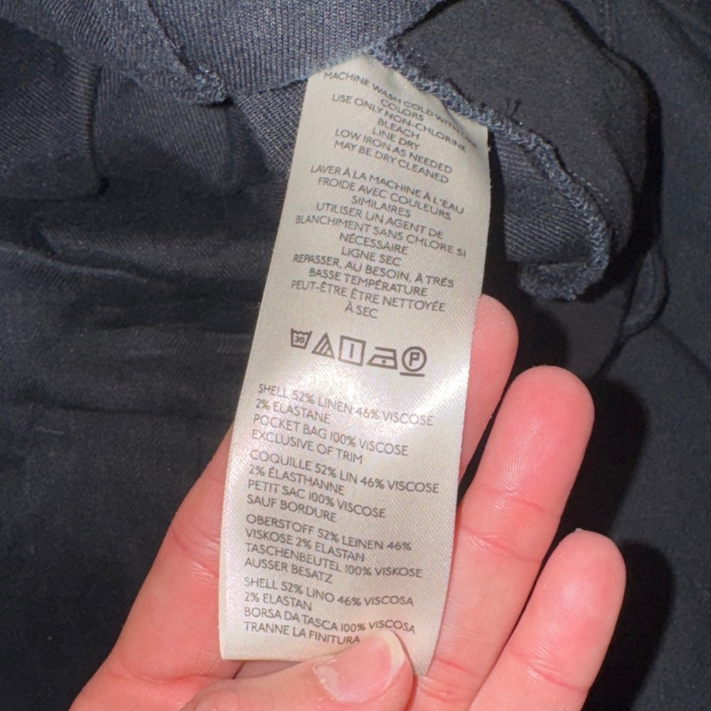 Maeve by Anthropologie Black Wide-Leg Pants - Picture 7 of 8